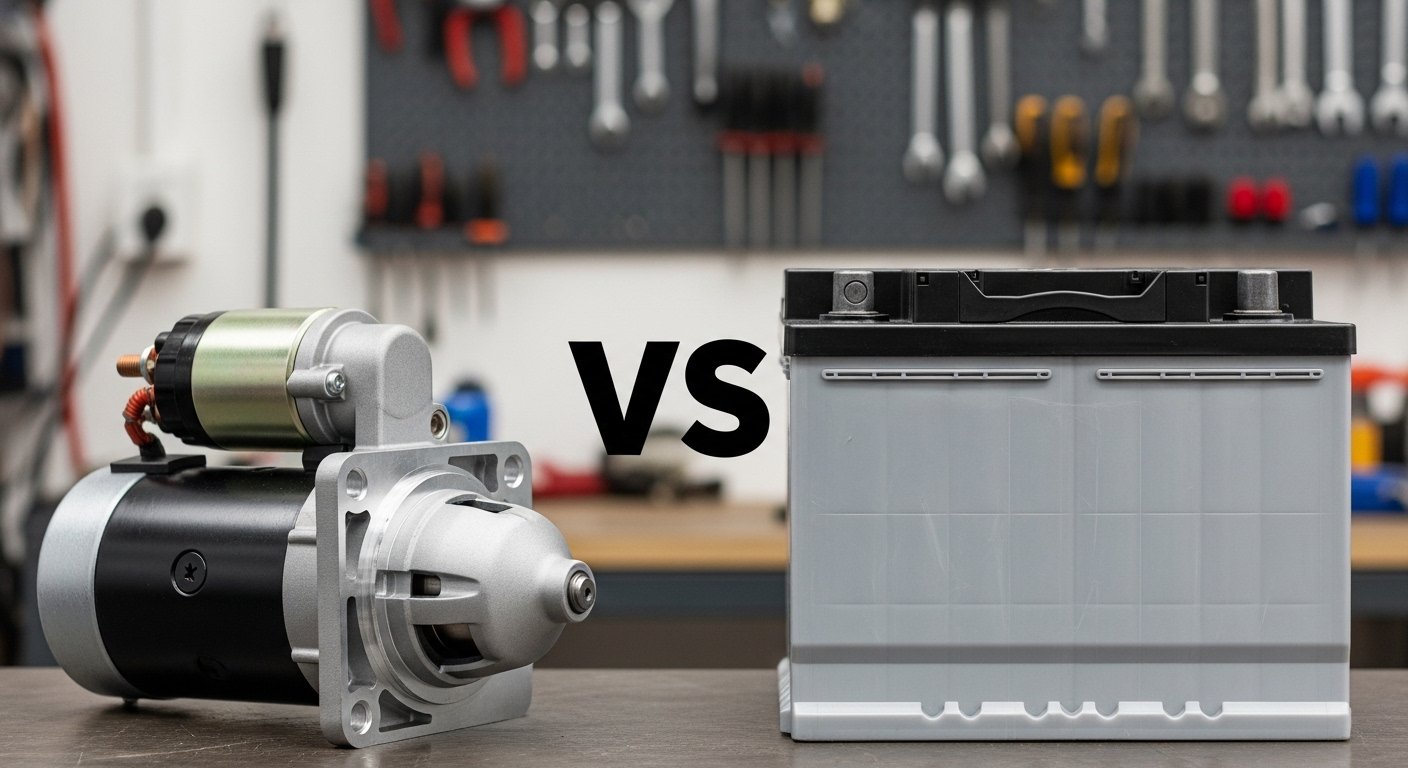 Starter vs. Battery Problems: How to Tell the Difference