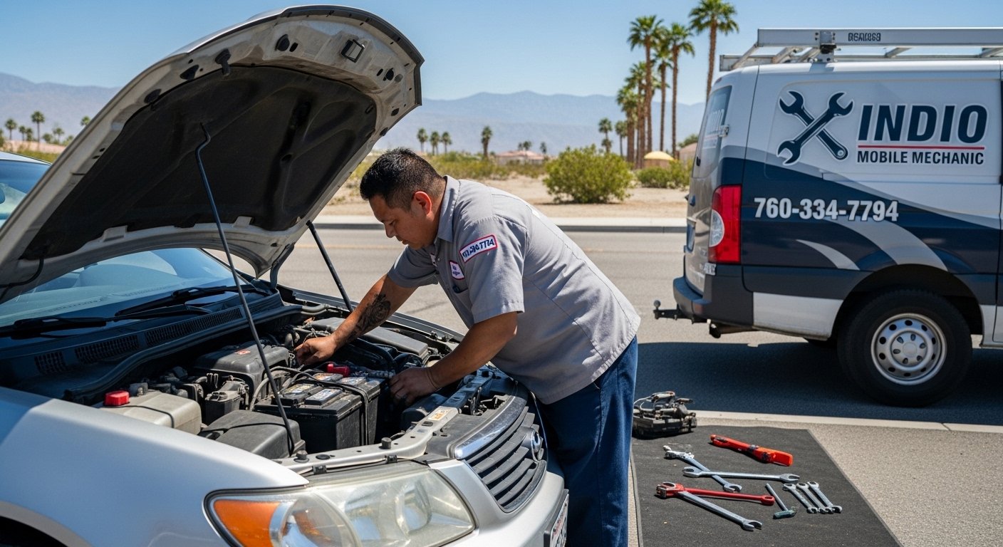 Engine Shaking While Idling in Indio, CA from Indio Mobile Mechanic Service